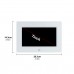 7Inch LED Digital Photo Frame Large Font Clock Automatically Adjusts Brightness