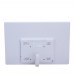 15-inch Digital Photo Frame Electronic Photo Frame Ultra-narrow Side Support 1080P Wall-mounted Advertising Machine (White)